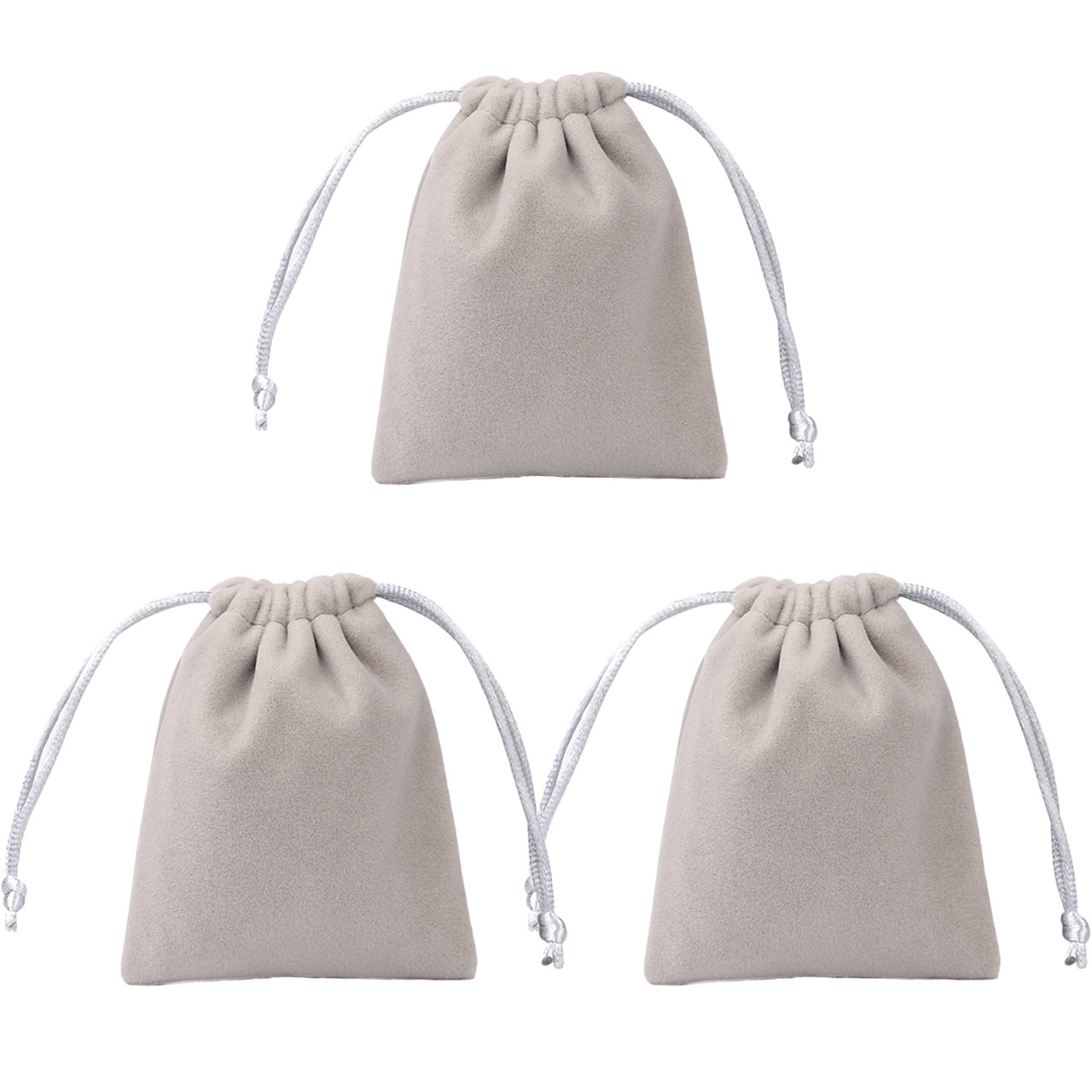 BOUCHERON アクセサリーシルバーケース、巾着（２個）、紙袋（2枚）セット ジュエリーポーチ アクセサリー 保存袋 巾着袋 携帯用 高級