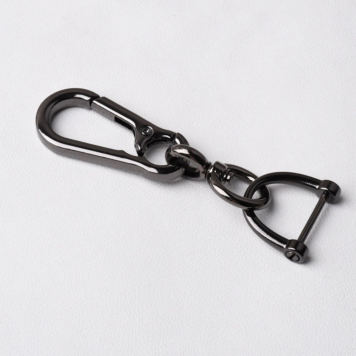 カラビナ キーホルダー キーチェーン Dリング カラビナフック 軽量