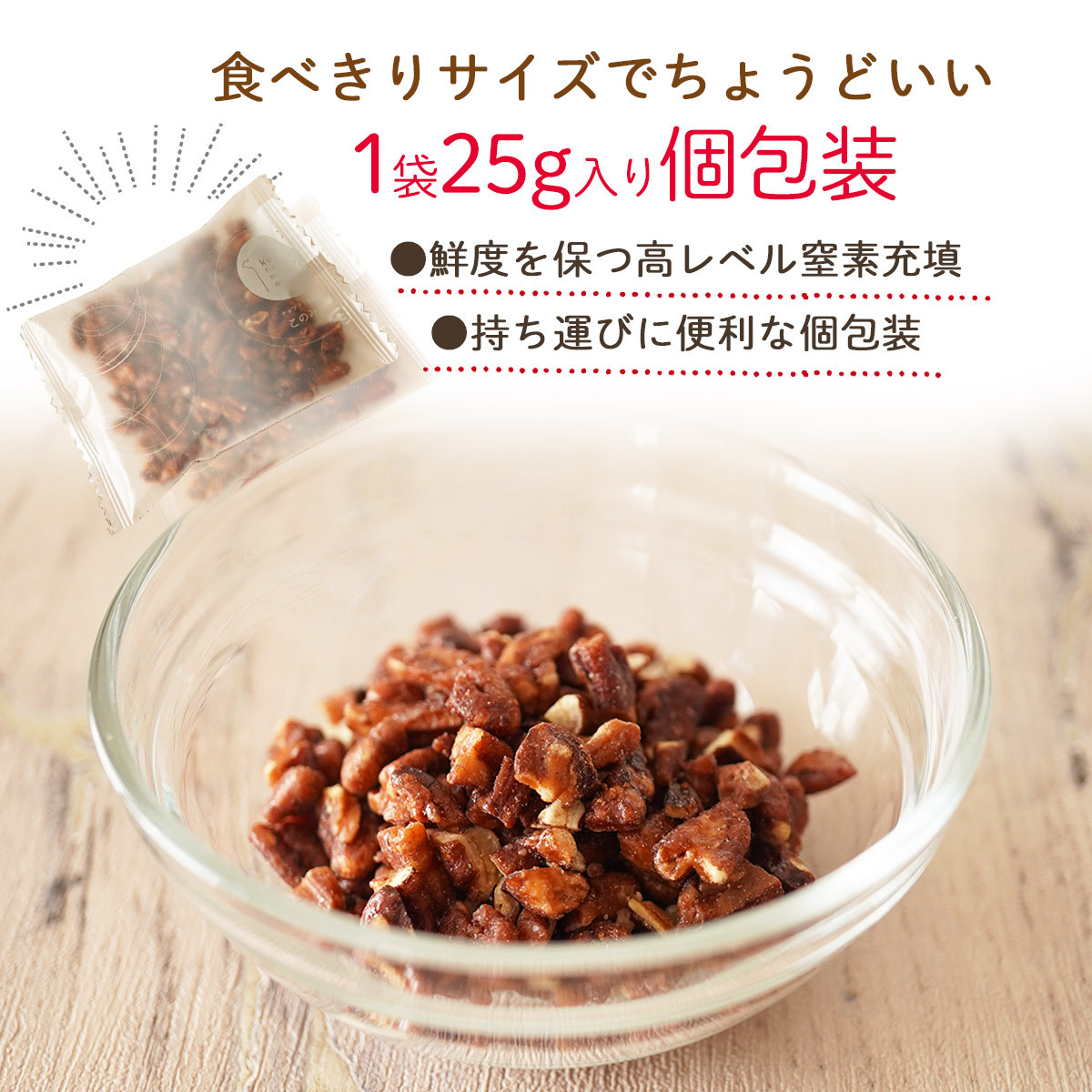 クラッシュ キャンディ ピーカンナッツ 250g 今季在庫限り 小分け クルミ 飴がけ キャラメリゼ おつまみ キャンディピーカン 関連画像5