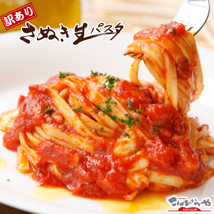 訳あり 本場讃岐うどん製法 さぬき生パスタ（フェットチーネ）900g 食品 グルメ ポイント消化 ポイント利用 ポスト投函便での配送 爆買