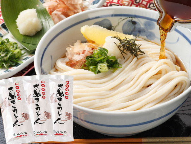 讃岐うどん 「讃岐麺維新」 6人前 つゆ無し 本場さぬきうどん 半生 麺 うどん 並麺 お試し ポスト投函便での配送 爆買