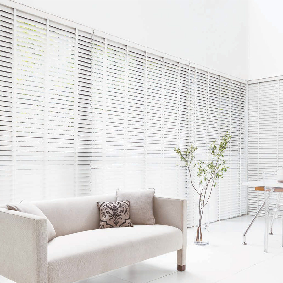 木製ブラインド ウッドブラインド クレール50F ラダーテープ コード式