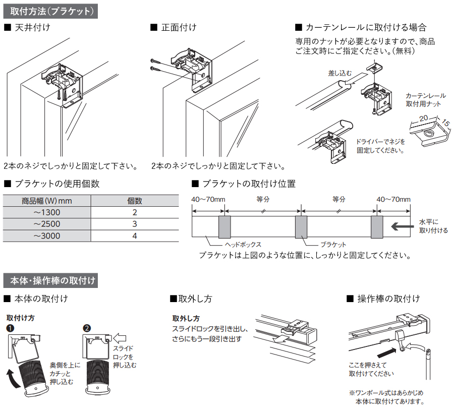 ニチベイ　ブラインド　突っ張り