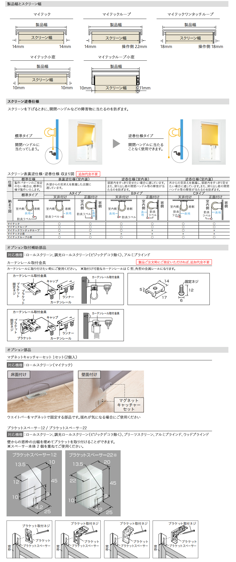 ロールスクリーン ロールカーテン オーダー トーソー TOSO 日本製 小窓