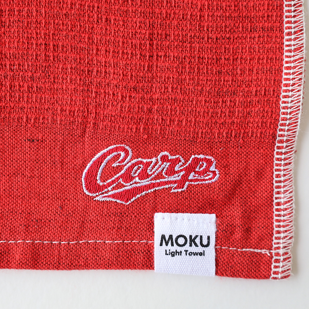コンテックス(kontex)　MOKU　タオル　Mサイズ　ライトタオル　広島東洋カープ承認  カープ応援グッズ　日本製　今治　吸水速乾　（カープMOKU　M）｜kontex-towel｜02