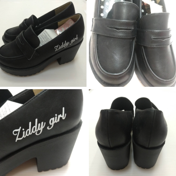 ZIDDY（ジディー） 半額処分 定価6490円税込 厚底ローファー シューズ