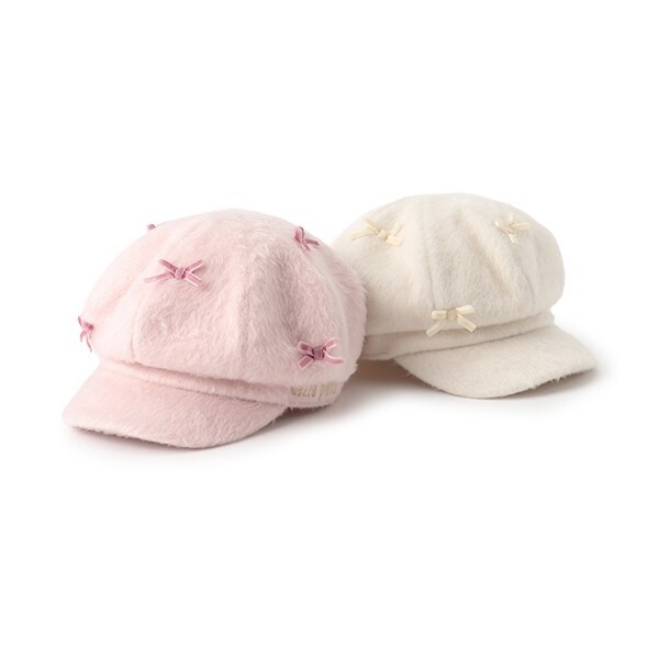 mezzo piano メゾピアノ リボン プチリボン キャスケット 帽子