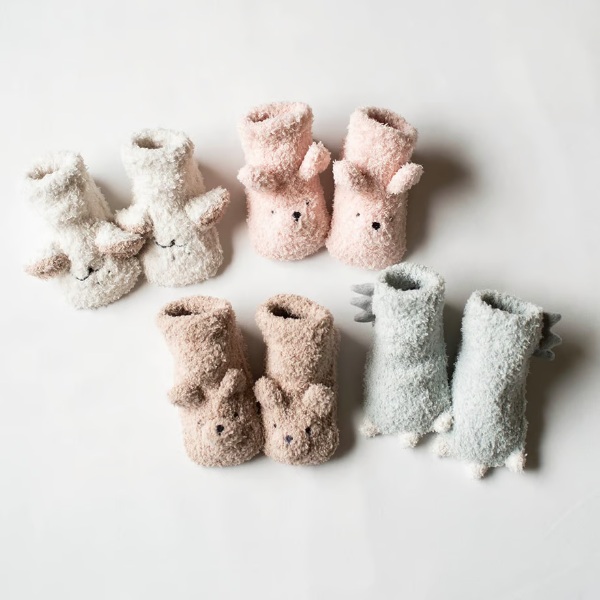 mocmof（モクモフ） マシュマロニット アニマル ソックス 靴下 9 10 11