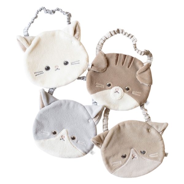 mocmof（モクモフ） にゃんこ スタイ よだれかけ 猫 スコティッシュ