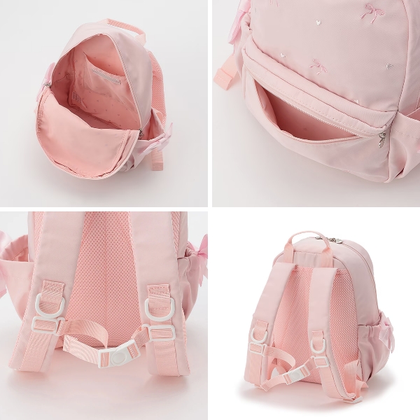 mezzo piano メゾピアノ　キッズ　女の子　バッグ　リュック　ピンク mezzo piano メゾピアノ バレエ 容量約11.5L バレリーナリュック