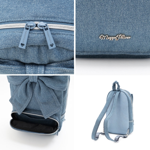 mezzo piano junior メゾピアノジュニア リボンボディバッグ リュック