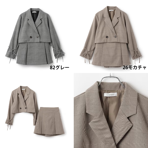 LOVETOXIC Lovetoxic ラブトキシック ジャケットSETUP