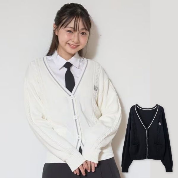LOVETOXIC Lovetoxic ラブトキシック 卒服 洗える ニットカーディガン