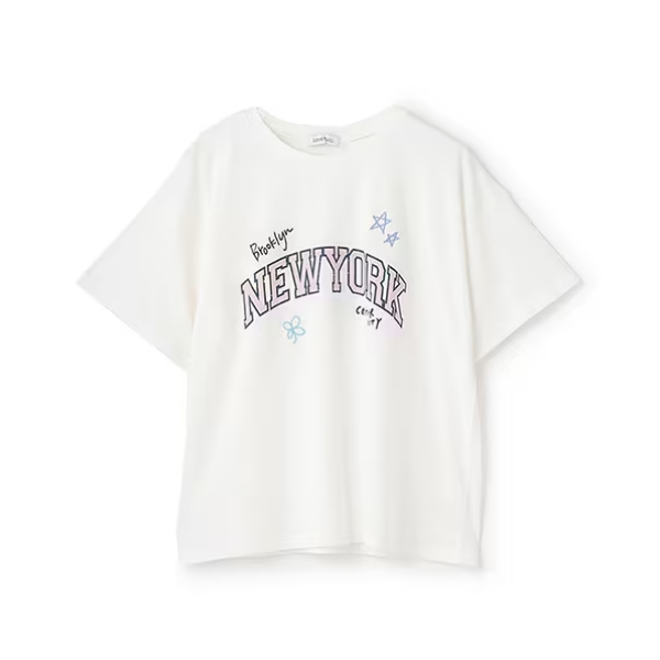 公式通販 - 人気アイテム多数 LOVETOXIC Lovetoxic カレッジラクガキTシャツ ラブトキシック トップス