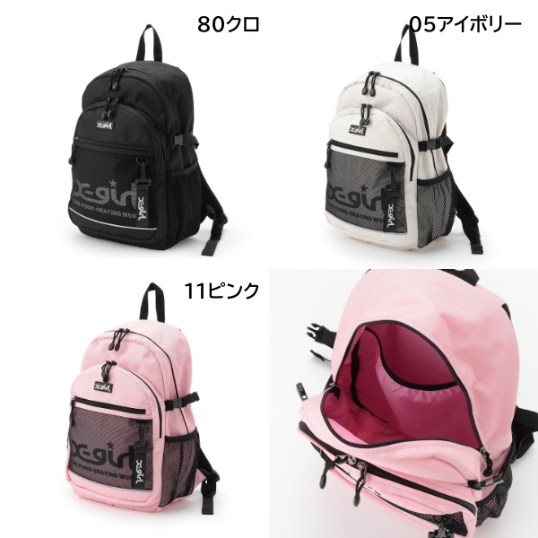 【未使用】x-girlステージス140 ピンク ブラック 2枚セット X-girl Stages（エックスガールステージス） エックスガール ステージ