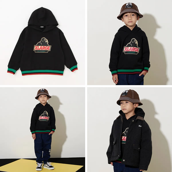 XLARGE KIDS 100 パーカー - トップス(トレーナー)