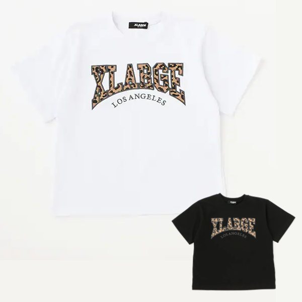 XLARGE KIDS エクストララージ キッズ アニマルロゴ半袖Tシャツ 80 90