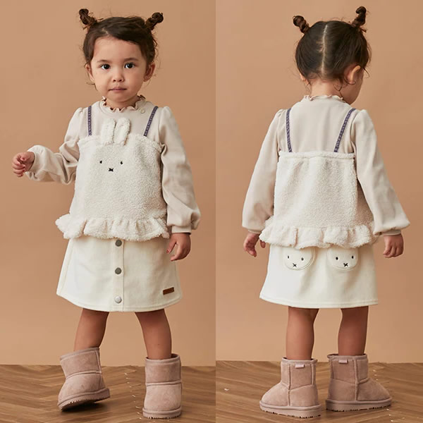 petit main プティマイン 【miffy】 faceスカパン ミッフィー 80 90