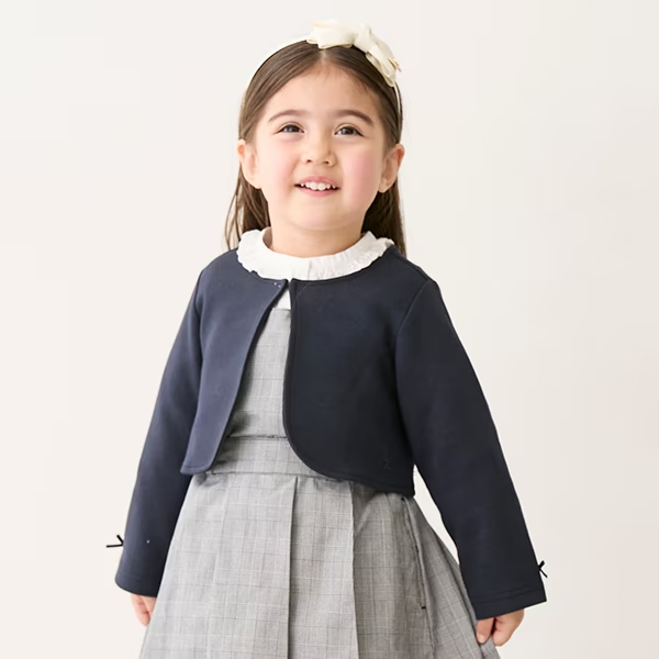 petit main プティマイン POLO BCS ポンチボレロ 長袖 80 90 100 110