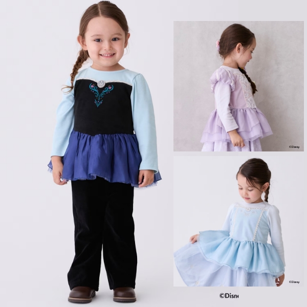 petit main プティマイン Disney なりきりプリンセスチュニック