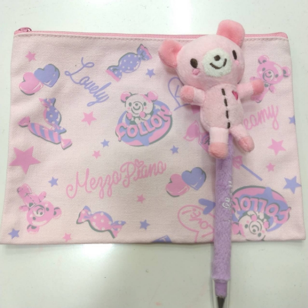 mezzo piano メゾピアノ ノベルティ 非売品 コロンちゃんペンポーチ
