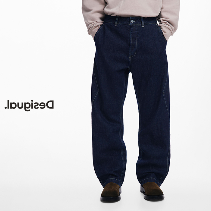 Desigual（デシグアル） 25SMDD01 メンズ デニム ズボン パンツ 