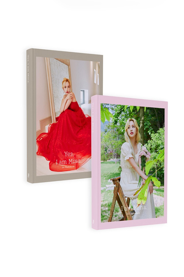 Yes, I am Mina. Pink ver. TWICE ミナ 写真集