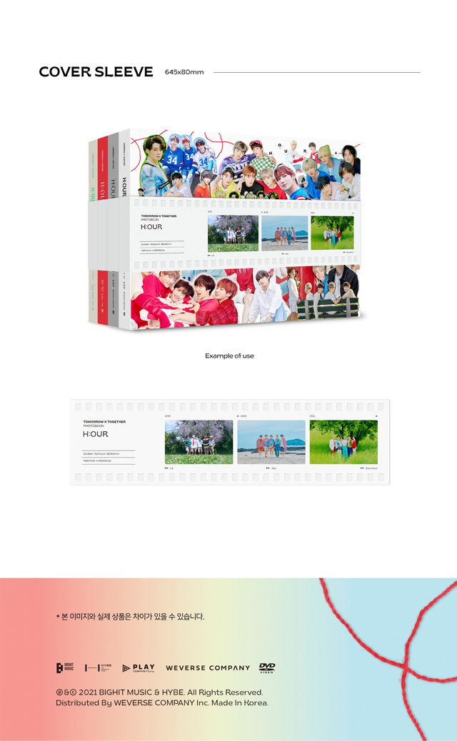 TXT - H:OUR SET [THE 3RD PHOTOBOOK H:OUR in Suncheon+Extended 