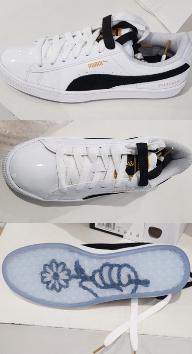 送料無料 3次予約 Made By Bts Puma Basket Patent スニーカー 返品不可 防弾少年団 Kpop スニーカー Sneakers グッズ M Gd 1809 韓国商品館 通販 Yahoo ショッピング