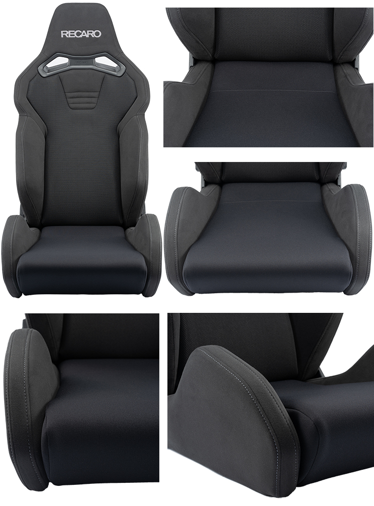 OBOKEROK製 レカロ SR-S用 座面センタープロテクトカバー【RECARO