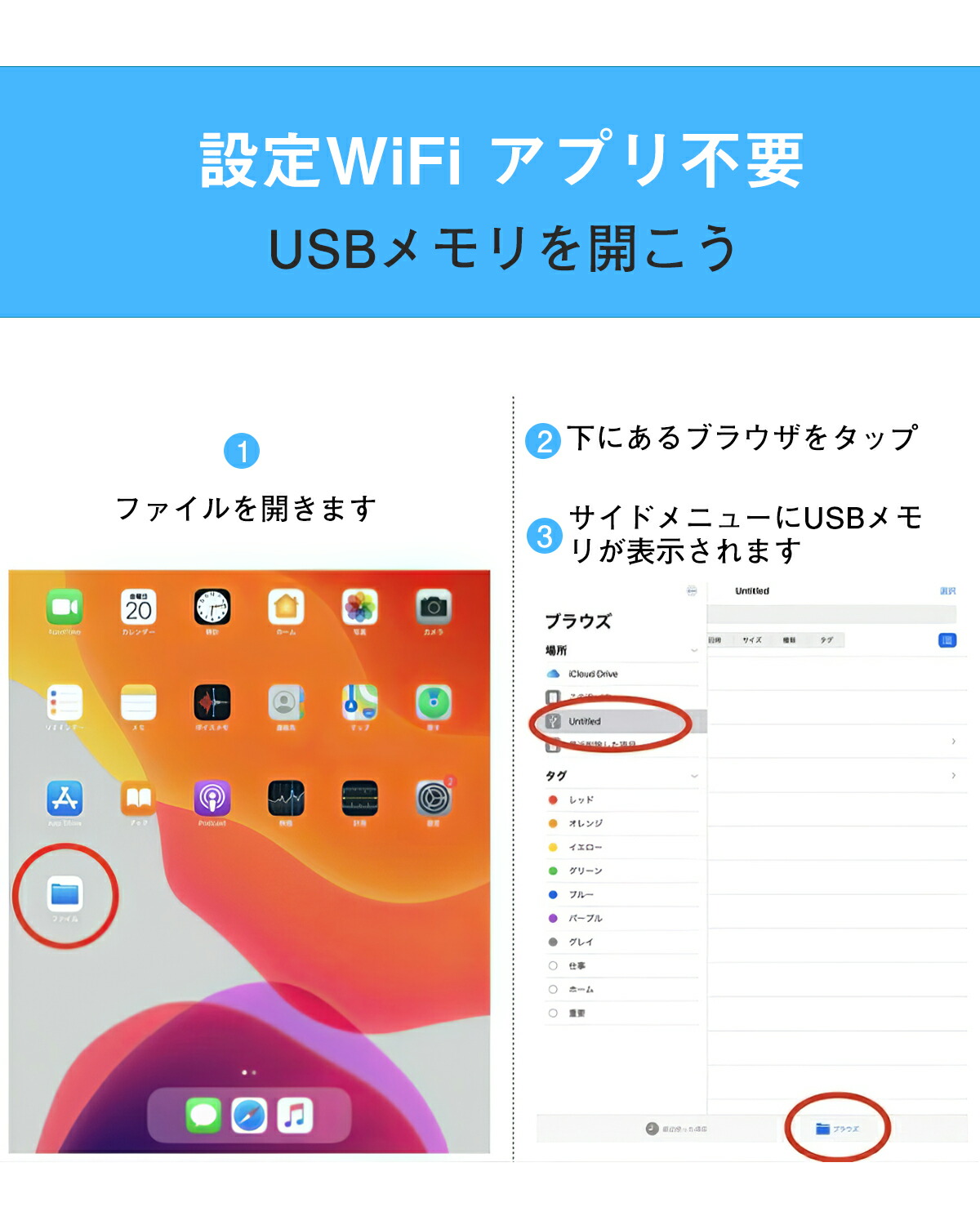 RoiCiel OTG ケーブル USBA(メス)→Lightning(オス) iphone MIDI USB