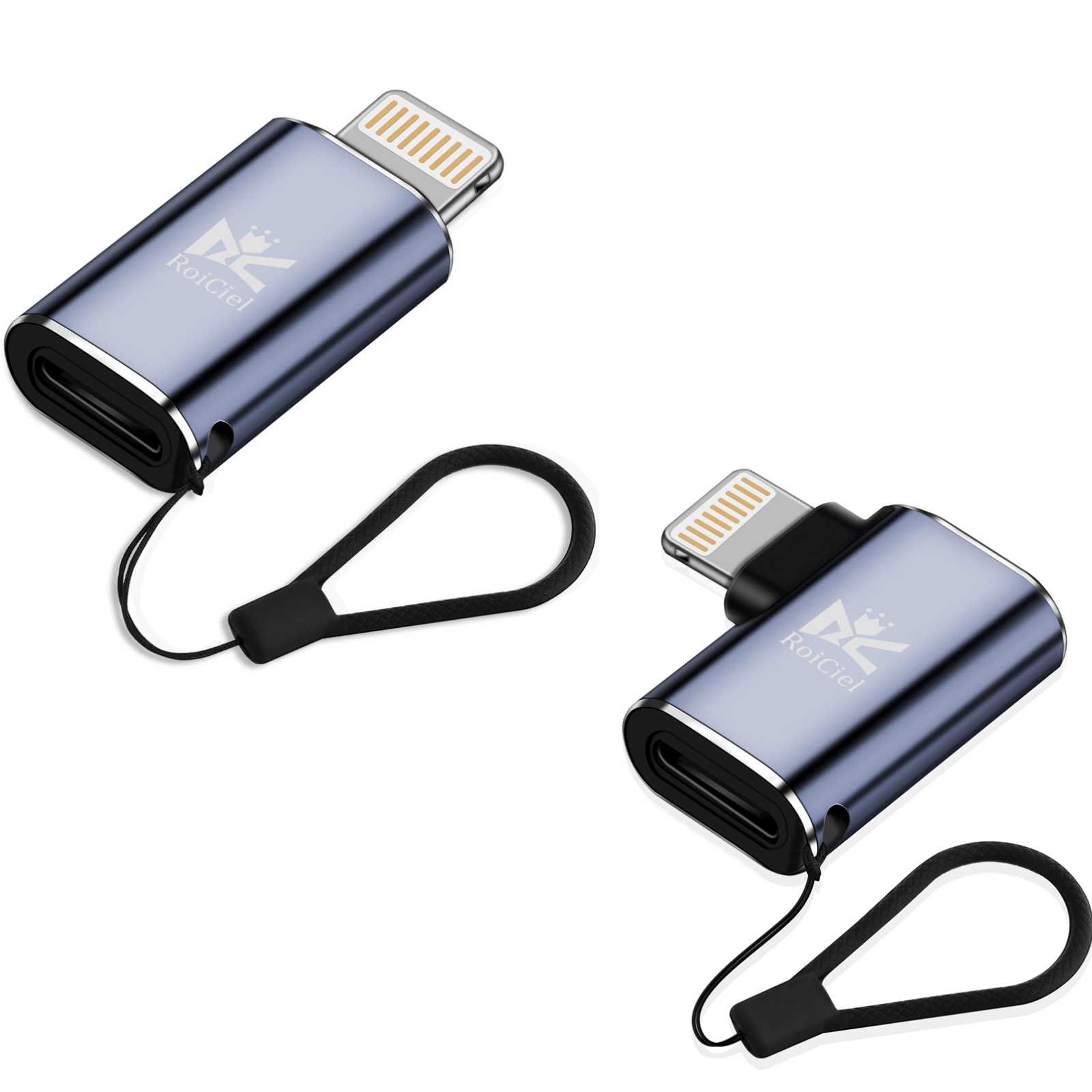 RoiCiel LightningからDockへ変換コネクタ Lightning(メス
