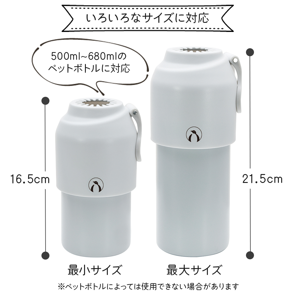 ペットボトルホルダー ボトルインボトル 500ml 680ml 保冷 真空断熱