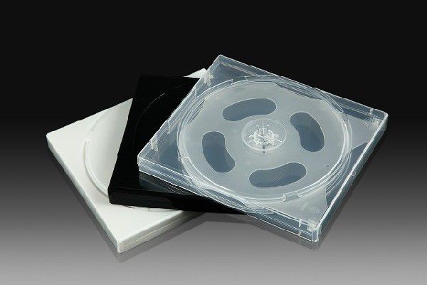 CD 空ケース　400枚 CDケース 日本製CD用トレイ400枚 国産品 黒グレー ホワイト