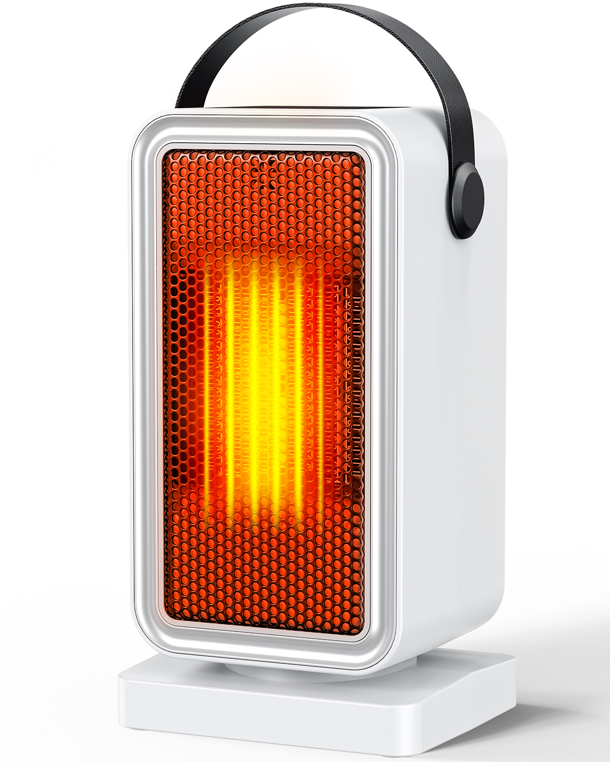 セラミックヒーター 小型 速暖 足元 電気ファンヒーター セラミック