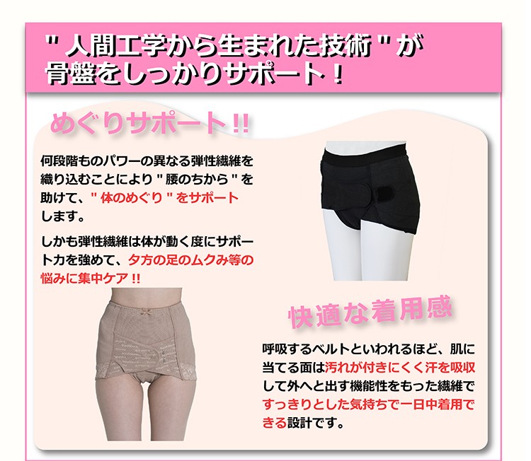 コシラック　ガードル　S 腰痛ガードル【コシラック・ショートガードル＋ワンベルト お得