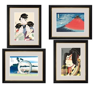 和の雅び・伝統の趣「額絵」シリーズ(4)「浮世絵」