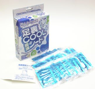 足裏 ＣＯＯＬ 樹液シート