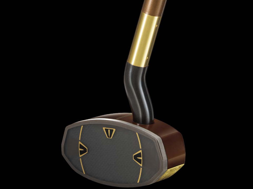 3Dパーシモンの打面は反発と傷に強い素材の複合フェイス