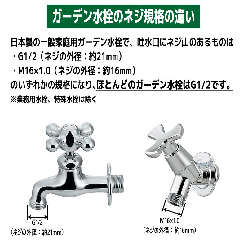 庭、ガーデン用蛇口、水栓（種類：散水栓）｜散水、水栓、水周り｜庭
