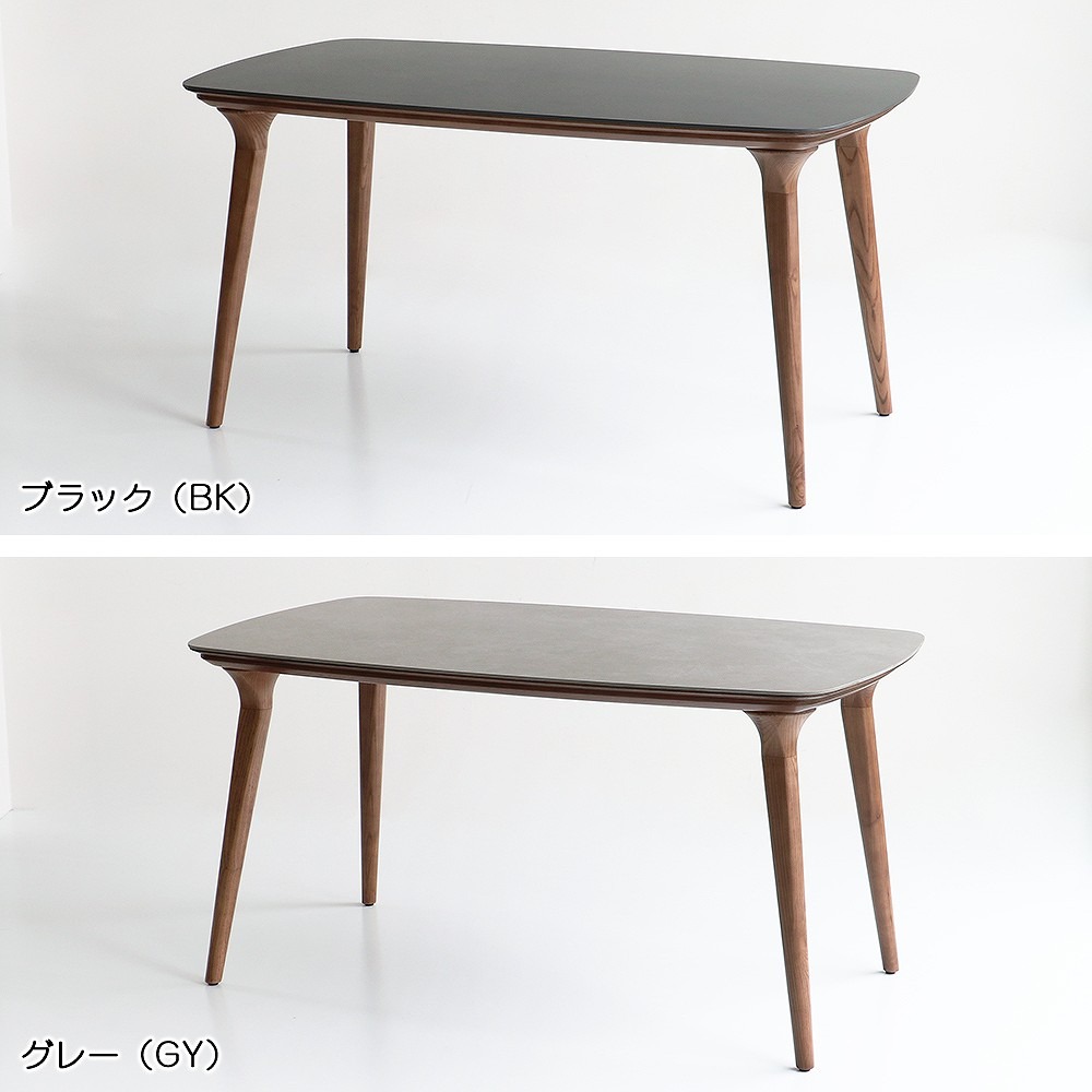 モダン グレー ダイニングテーブル 約120cm x 70cm x 75cm 輸入家具 大理石調ダイニングセット5P 幅150cm グレー HOBANG