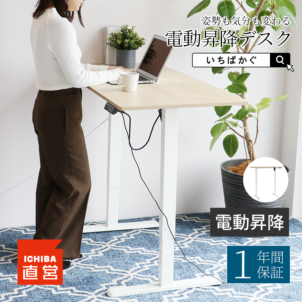 高さ調整可能！電動昇降式デスク - 快適＆健康的 FlexiSpot 昇降式デスク 電動 昇降デスク Sanodesk E150 Basic