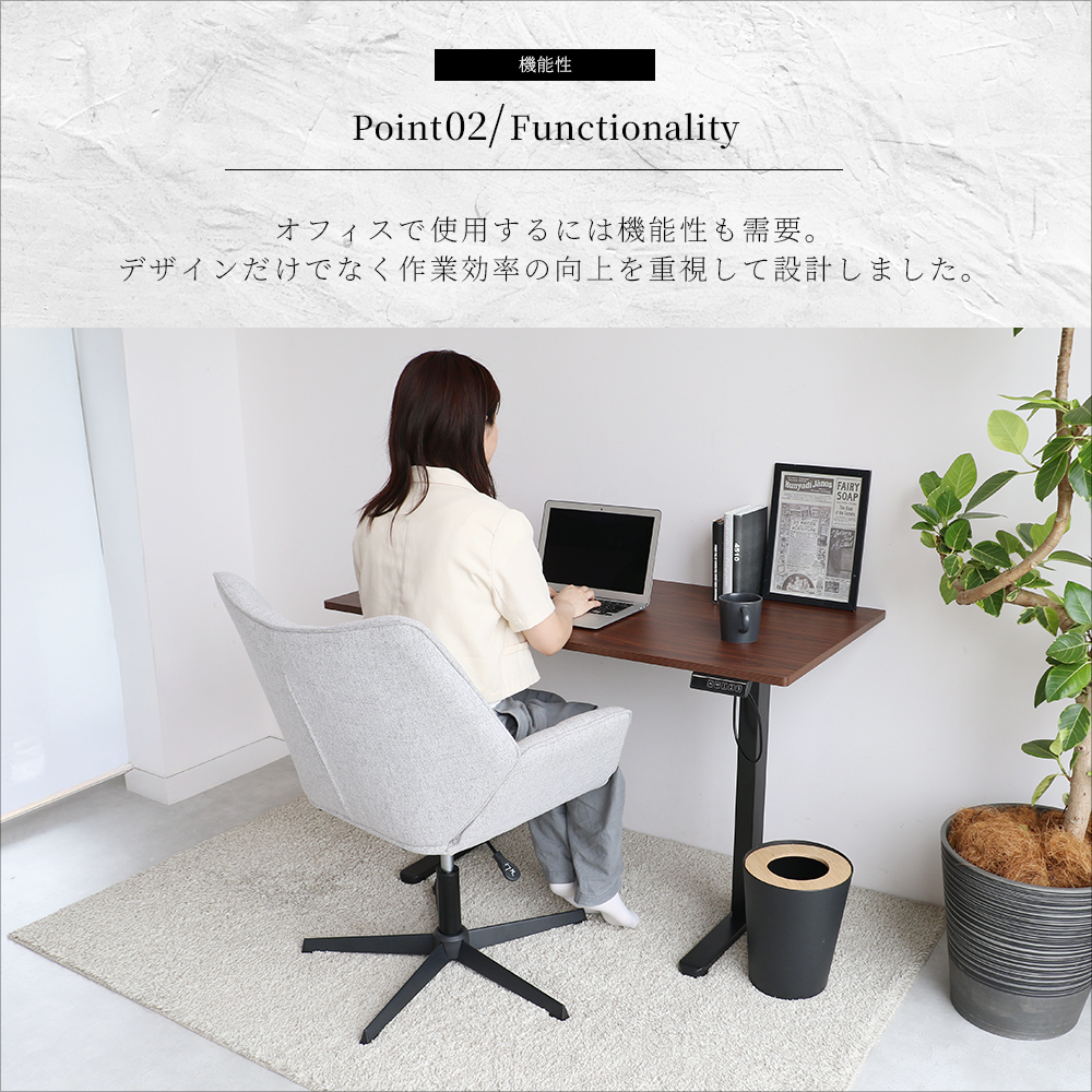 デスクチェア 昇降式パーソナルチェア ICHIBA（市場） オフィスチェア 椅子 昇降 高さ調節 デスクチェア