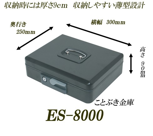 金庫 小型 家庭用 手提げ金庫 ES-8000 エンゲルス Engels 安い