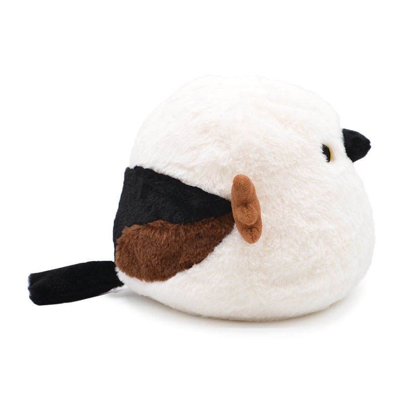 とりだんご】おおきな シマエナガ ぬいぐるみ ◇◇ : ことりすまいる
