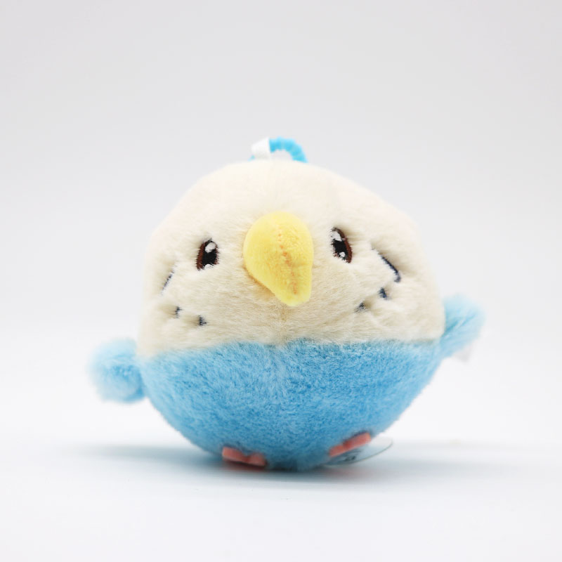 ゆとり屋】ぬいぐるみ (小) ☆ セキセイインコ ◇◇ : ことりすまいる