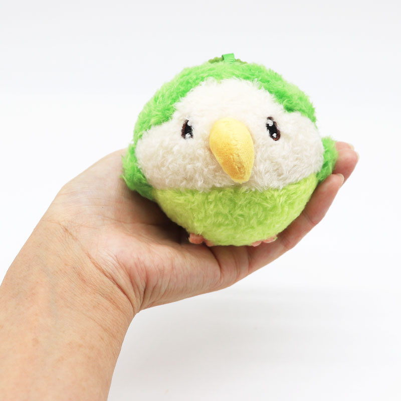 ゆとり屋】ぬいぐるみ (小) ☆ オキナインコ◇◇ : ことりすまいる