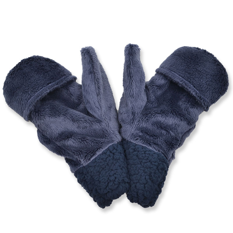 カーニマル】 指出しミトン (フリーサイズ) ☆シマエナガNV ◇◇ 手袋