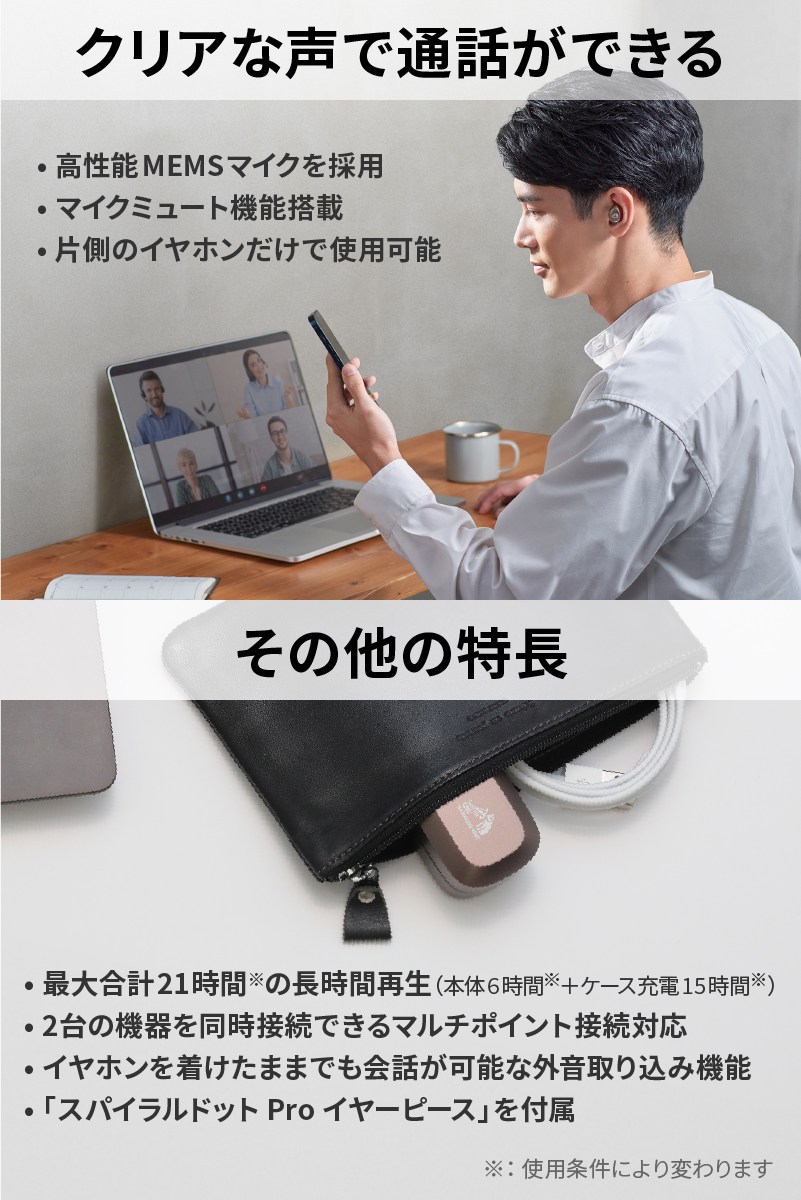 Victor 高音質ノイズキャンセリング 完全ワイヤレス イヤホン HA 