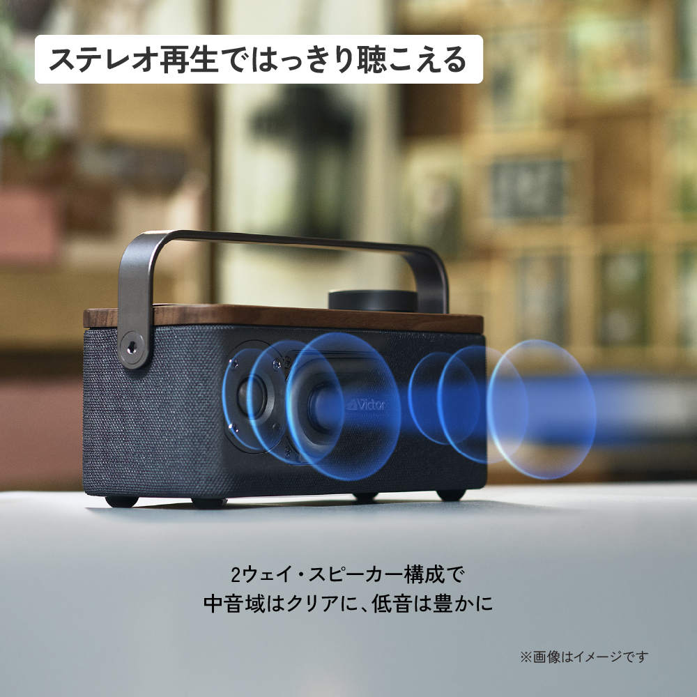 Victor（ビクター） 手元 TV用 スピーカー みみ楽 SP-WS10BT | TV音声